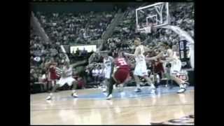 Lebron James 51 pts, 7ast, season 2006 cavs vs jazz