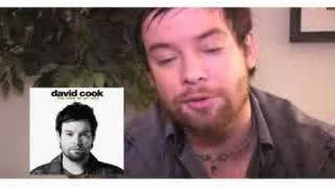 David Cook Myspace Update