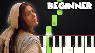 Mary, Did You Know? | BEGINNER PIANO TUTORIAL + SHEET MUSIC by Betacustic screenshot 3