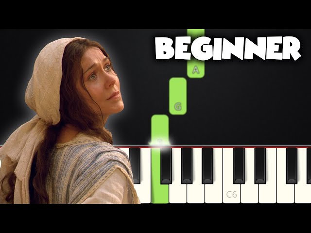 Mary, Did You Know? | BEGINNER PIANO TUTORIAL + SHEET MUSIC by Betacustic - YouTube mary-did-you-know-beginner-piano-tutorial-sheet-music-by-betacustic-youtube