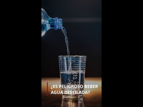 Video: ¿Puedo beber agua desmineralizada?