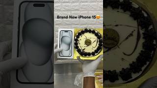 Brand new iPhone 15 #cakevideos #chocolatecake #cakedecorating #cake #chocolate #truffle #cakevideos