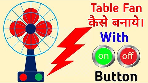Table Fan Kaise Banaye | Fan Design in MS Powerpoint | Fan Animation in Powerpoint | Fan Animation