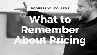 What Businesses Need to Remember about Pricing