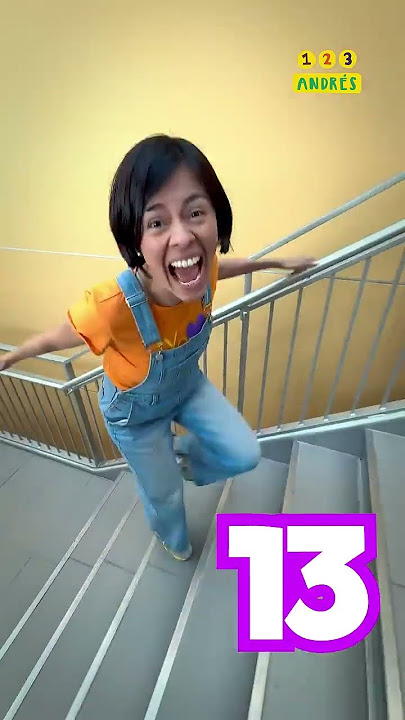 Counting is FUN 🤭 #123andres #kindergarten #maths #kidsvideo #kidssong  #shorts #kinder #kidsmusic