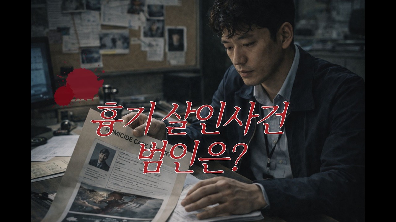 흉기살인사건 범인은?