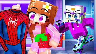 Dash is SECRETLY a SPIDER-MAN in Minecraft!