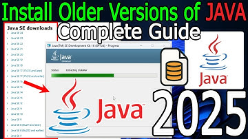 How to Install Older versions of Java on Windows 11 [ 2025 Update ] Java Archives | JAVA Developers