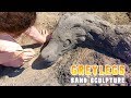 Greylegs Sand Sculpture Process