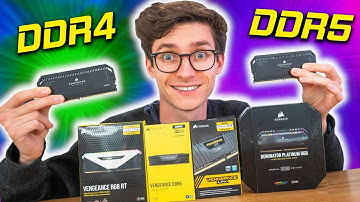 DDR5 - Is It REALLY Worth It For PC Gaming?! 🤔 (DDR5 RAM Vs DDR4 Memory Gameplay Benchmarks) | AD