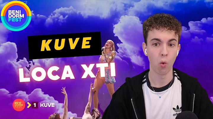 KUVE es el DARK HORSE de la edición | Reacción Kuve - LOCA XTI | BENIDORM FEST 2025 🇪🇸