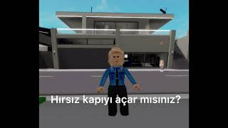 Hırsız Kapıyı Açar Mısınız?🤣🤣🤣 /Roblox Merve\\