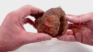 Cutting a Huge and Unusual Lake Superior Agate