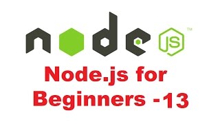 Node.js Tutorial for Beginners 13 - pipes