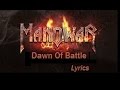 Manowar - Dawn Of Battle Lyrics