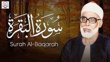 قرآن الصباح | سورة البقرة كاملة بصوت الشيخ الحصري 🎧 راحة للنفس وتجديد للروح