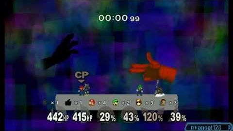Super Smash Bros. Melee Crazy Mod UE: Requests by Bombarded Slots of Incomprehensible Madness