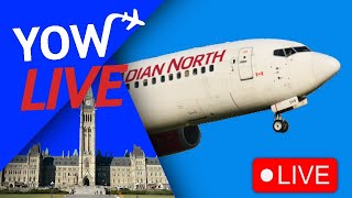 🔴LIVE YOW Plane Spotting | Live From the Capital of Canada!