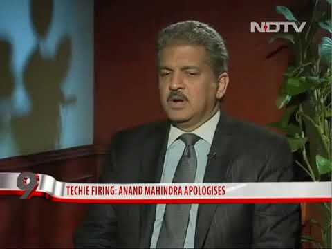 Anand Mahindra Apologises Over Tech Mahindra Employees Firing - NDTV