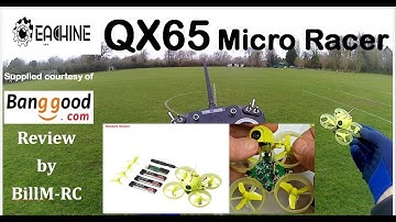 Eachine QX65 Micro FPV Racing drone review - TINY big WHOOP