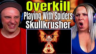 Download Lagu Reaction To Overkill - Playing With Spiders / Skullkrusher (lyric video) THE WOLF HUNTERZ REACTIONS MP3