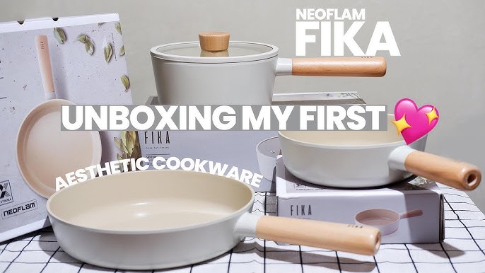 Unboxing Neoflam Fika cookware set from Korea 