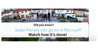 Flat Roof Solar Install? What how it is done!