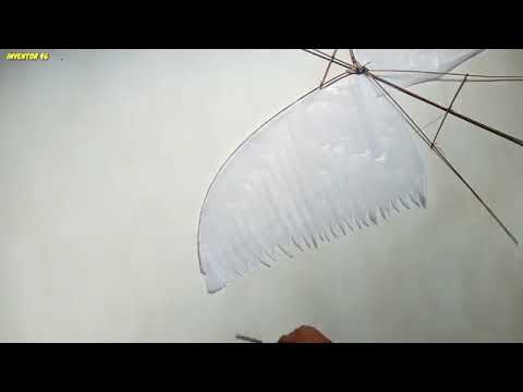 CARA MEMBUAT LAYANG   LAYANGAN BURUNG MERPATI dari lidi kelapa
