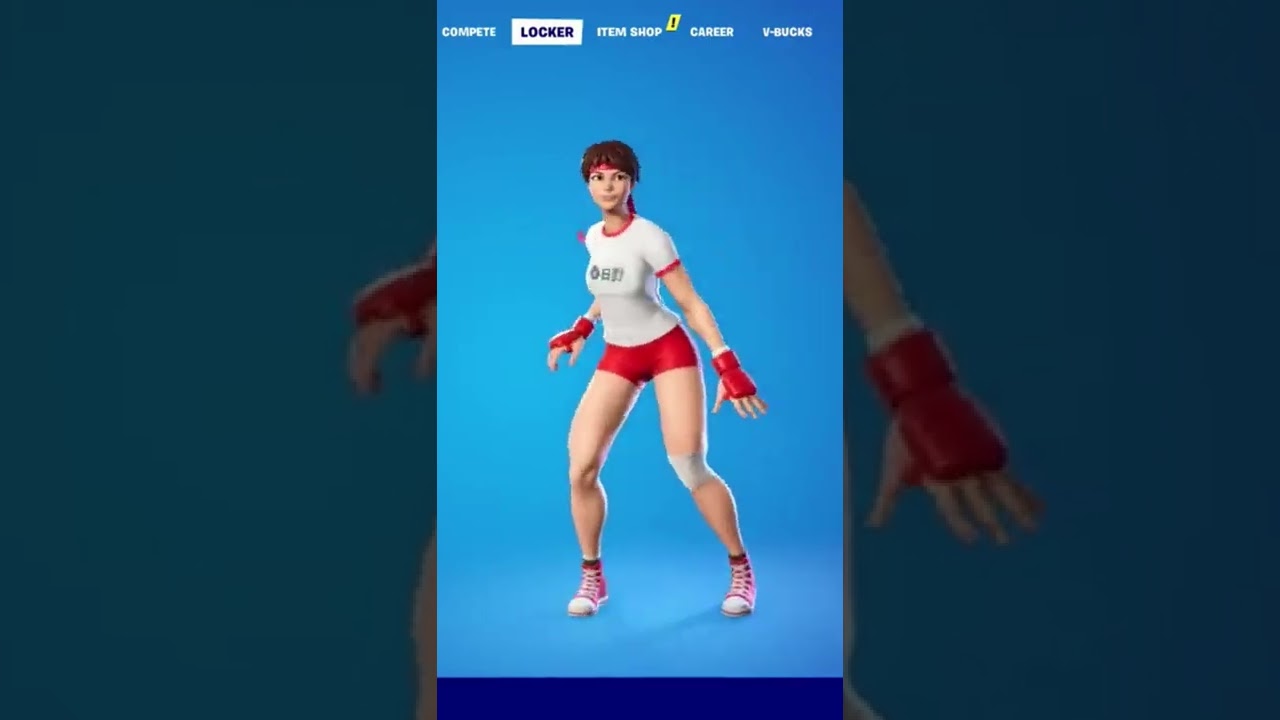 Sakura Emote |  Fortnite X Street Fighter 🥊 