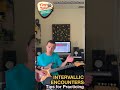 A simple way to begin exploring intervallic motion on the guitar.