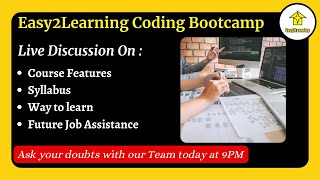 Coding Bootcamp Live Discussion | Career Opportunities | By Easy2Learning |