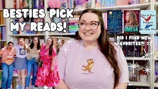 Book Besties Pick My TBR for a Week Reading Vlog