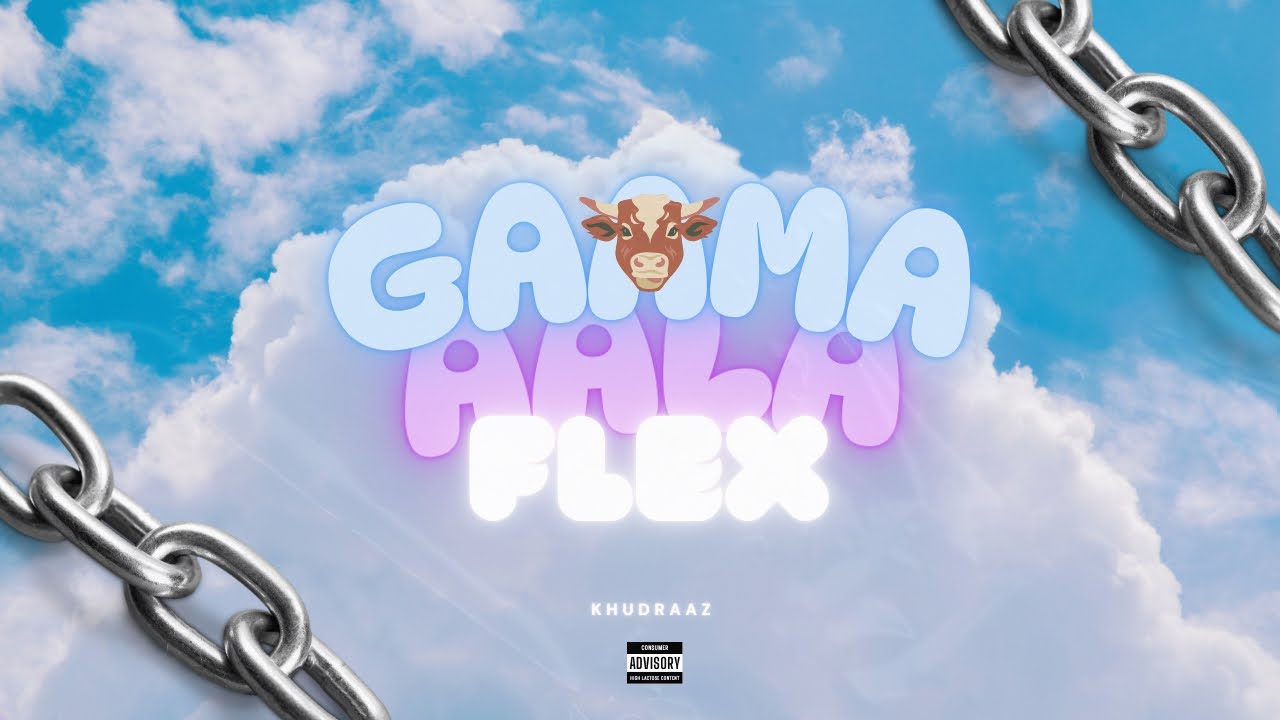 Khudraaz - Gaama Aala Flex | (Official Visualiser) | Haryanvi Trap Song 2025