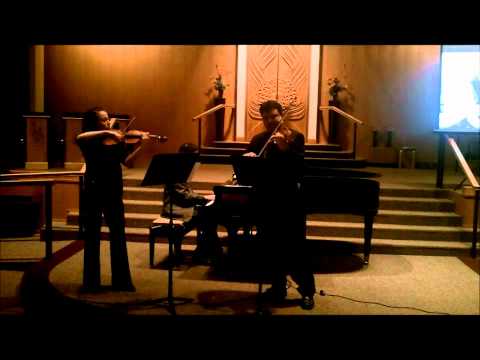 "Pavane For A Dead Princess" By Ravel for Two Violins and Piano