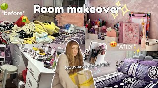 Room makeover ✨ | جمعت الروينة🧹 + بدلت الديكور 😍