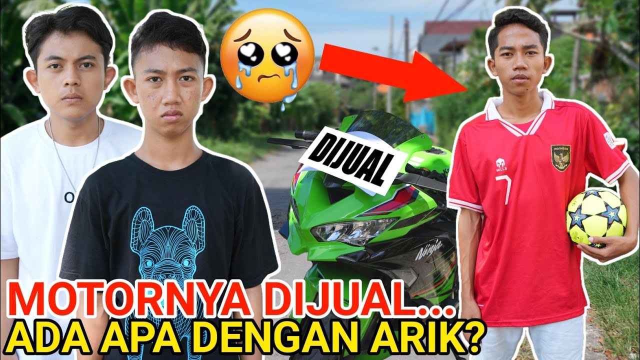 ARIK HARUS PERGI😭 ARIK MENJUAL MOTOR DAN BARANGNYA UNTUK SEKOLAH KELUAR NEGRI? | Mikael TubeHD