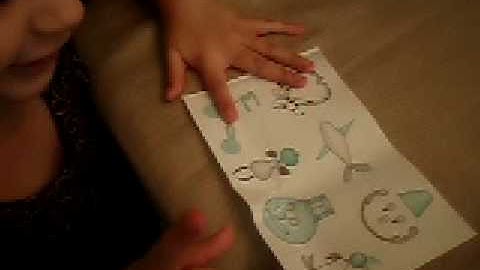 Visual Perception: Whole & Parts/Kinesthetic Perception: Identification of Body Parts