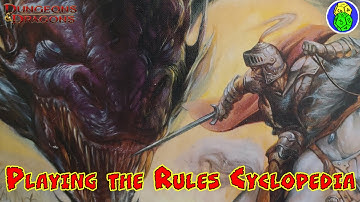 How To Play The Rules Cyclopedia