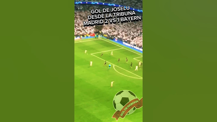 REAL MADRID REMONTÓ de forma ÉPICA 2-1 al BAYERN  FINAL DOBLETE JOSELU  #championsLeague #realmadrid