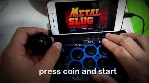 How to play  Mame4droid with Arcade stick