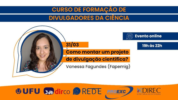 Formação acadêmica mais elevada dos divulgadores científicos.