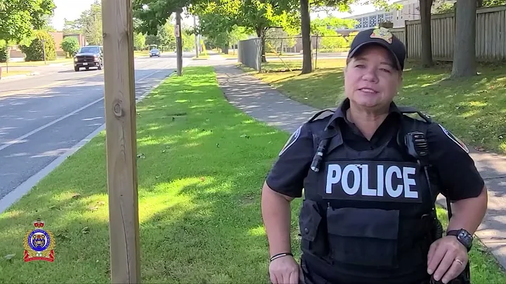 Back to school with Constable Cindy Reeves