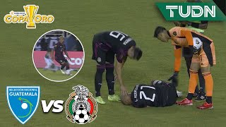 ¡DE CÁRCEL! Fuerte falta al 'Chaka' | Guatemala 0-1 México | Copa Oro 2021 | Grupo A | TUDN