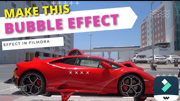 How to create Mercury Liquid  effect in Filmora | Mercury Bubble Warp Effect In FILMORA