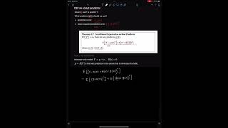 conditional expectation as best predictor
