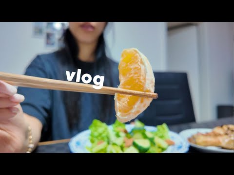 Living in Germany vlog 📆 essen kochen, bubble tea, koffer packen, skincare routine