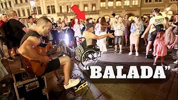 „Balada” Gusttavo Lima on Spanish Guitar | A Stunning Street Rendition 