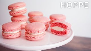 ホワイトデー マカロンの作り方 Macarons Recipe HOPPE