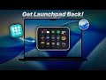 Apple Removed Launchpad in macOS Tahoe — LaunchMe is the Perfect Replacement!