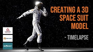 Creating a realistic 3D character model - Timelapse